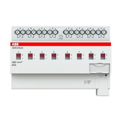 ACTUADOR INTERRUPTOR 8 CANALES 16A DIN Ordena Ya