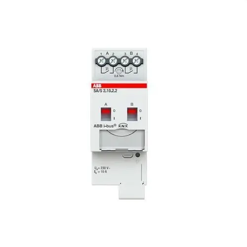 Barato ACTUADOR INTERRUPTOR 2 CANALES 10A DIN