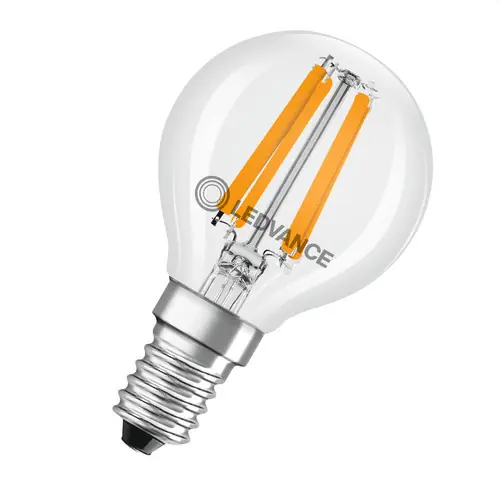 Barato LÁMPARA LED CLASSIC P 40 FILAMENT DIM CRI97 S 4.2W 927 CLEAR E14