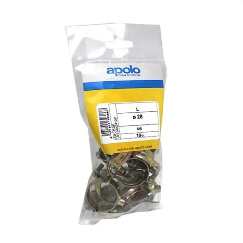 ABRAZADERA METÁLICA TIPO L Ø 18mm ACERO BICROMATADO Última Oportunidad
