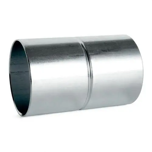 Últimas Unidades MANGUITO TUBO METÁLICO ENCHUFABLE DIÁMETRO 40mm GALVANIZADO CALIENTE