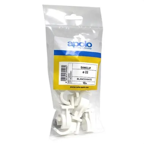 ABRAZADERA SANICLIP SIMPLE SC-12 (10u) Oferta Limitada