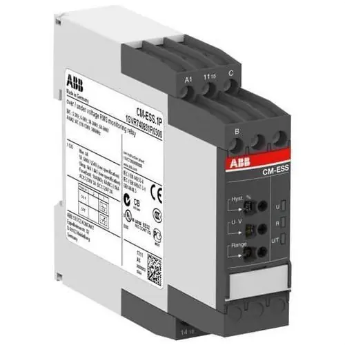 Venta Final RELÉ CONTROL TENSIÓN MONOFÁSICO CM-ESS.1S 220-240V CA TORNILLO