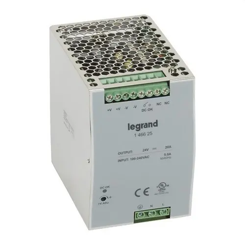 ALIMENTACIÓN ESTABILIZADA 100-240VCA 24VCC 20A Rebajas