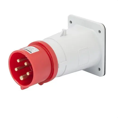 A Buen Precio CLAVIJA FJA.EMP.CONEXIONADO TORN.3P+T 16A 380-415V 50-60Hz 6h RJ IP44