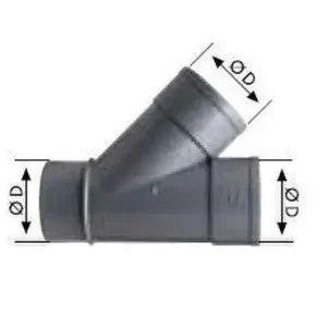 Súper Precio DERIVACIÓN SIMPLE M-H DSM-107 DIÁMETRO 80 45°