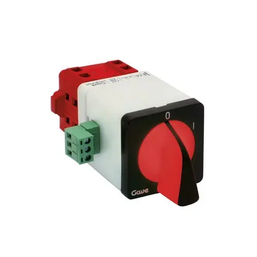 Alta Calidad INTERRUPTOR LUMINOSO ROJO / VERDE 24V DC 3P 100A TAMAÑO D2