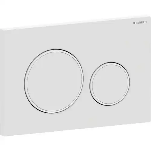 PULSADOR GEBERIT Sigma20 DBL.DESC.BLM.LAC.REVEST.BL 295x175x45mm Gran Oferta