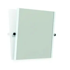 Súper Precio ESPEJO BASCULANTE CON MARCO DE ALUMINIO PINTADO EN BLANCO