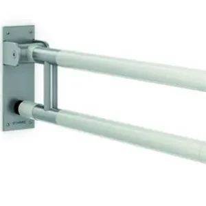 BARRA ABATIBLE 700mm NYLON BASE INOXIDABLE Envío Inmediato