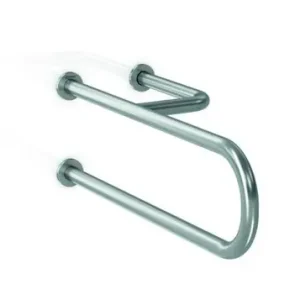 BARRA FIJA 3 ANCLAJES DERECHA ACERO BLANCO Precio Rebajado